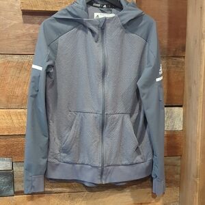 adidas Women's Charcoal Ski Jacket with Hood